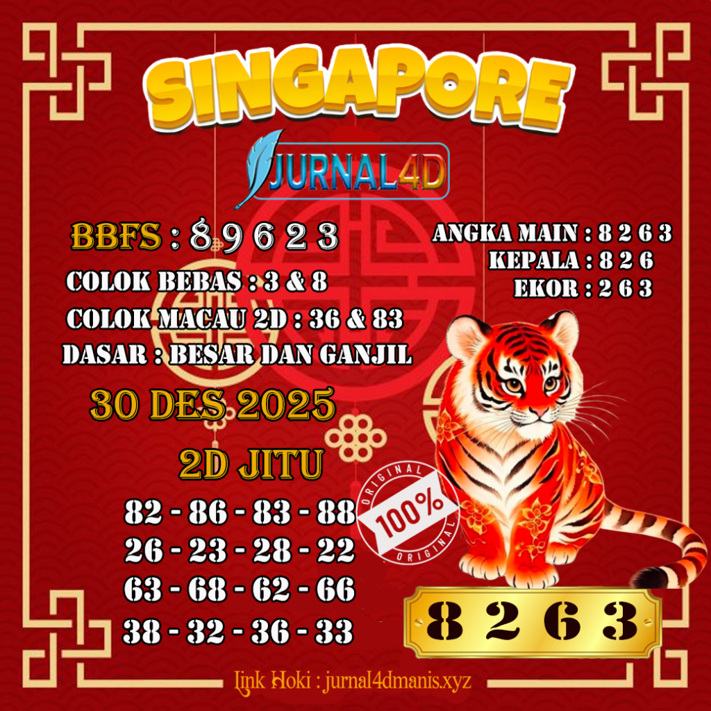 Rumus Prediksi Terbaru SINGAPORE