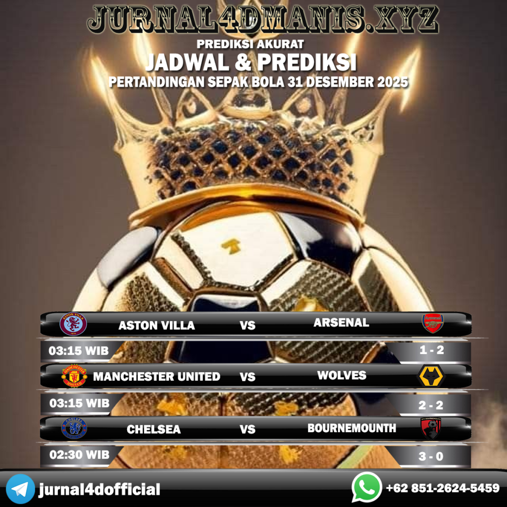PREDIKSI BOLA 31 DESEMBER