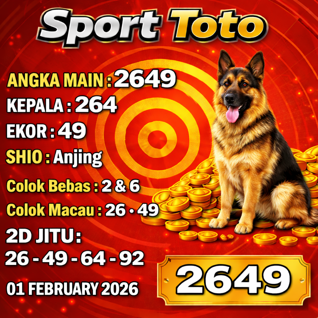 Prediksi SportToto 01February 2026