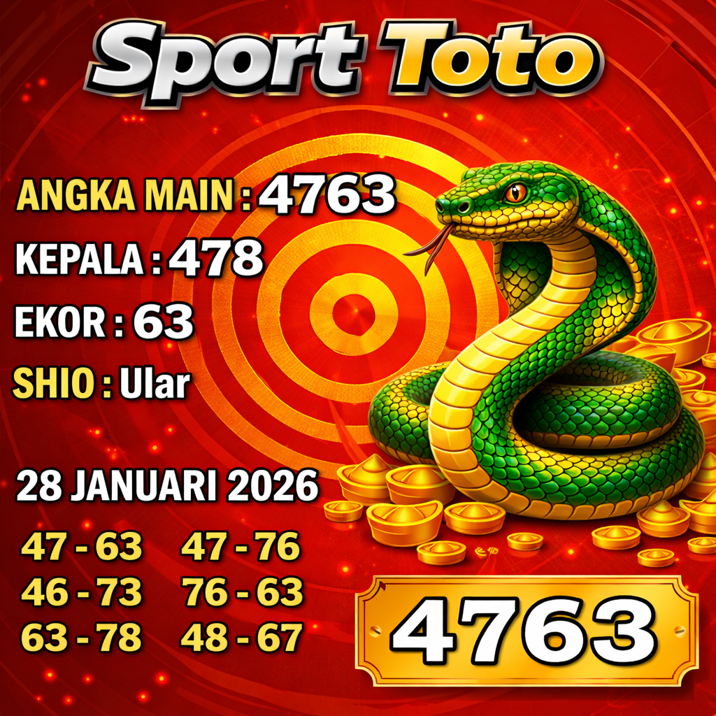 Prediksi SportToto 28January 2026
