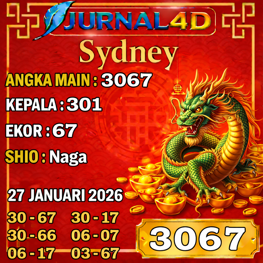 Prediksi Sydney 27January 2026