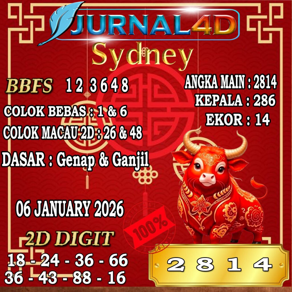 Prediksi Sydney 06 January 2026