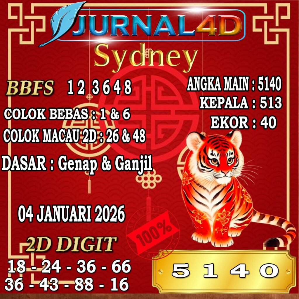 Menang Pasaran SYDNEY JURNAL4D 
