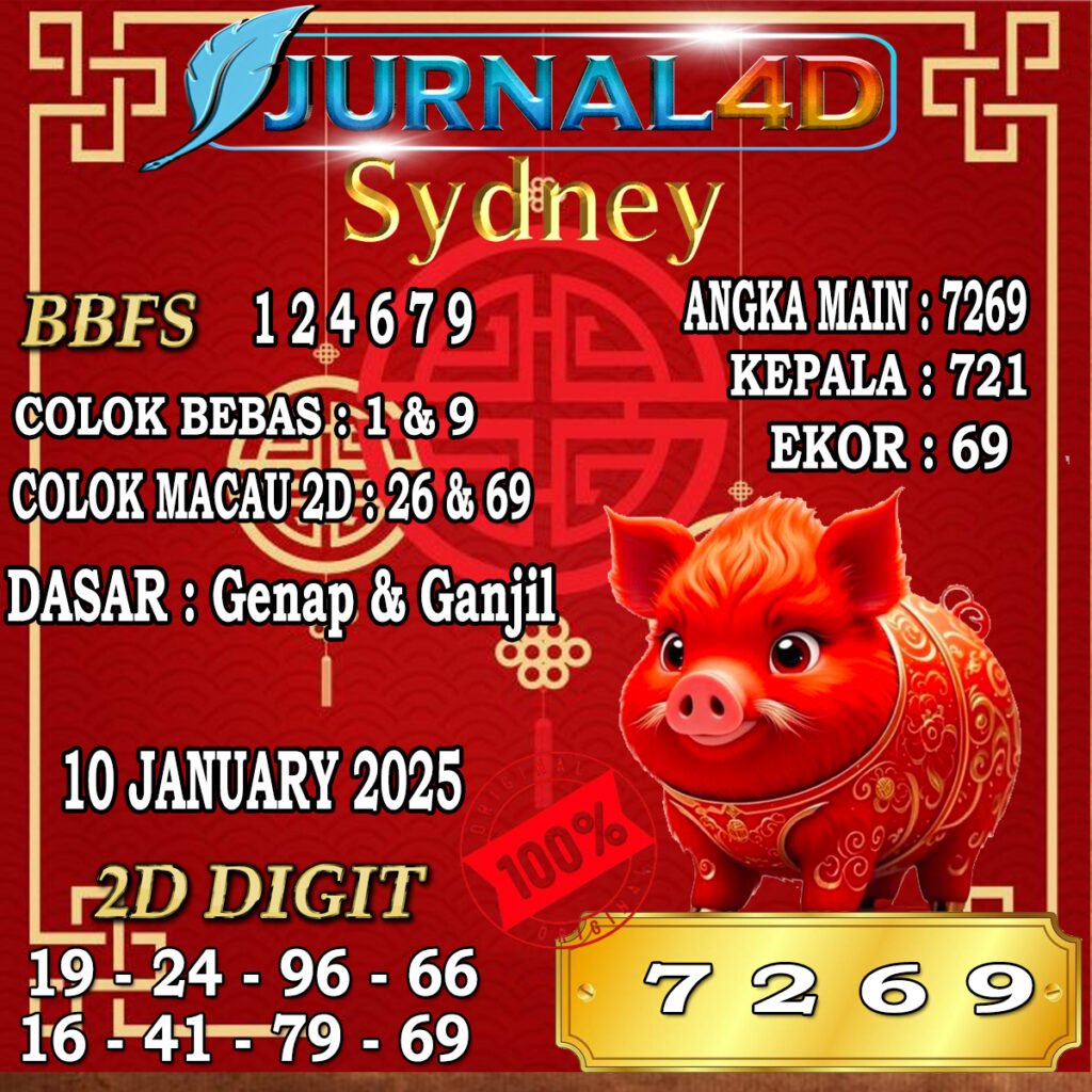 Prediksi Sydney 10January 2026