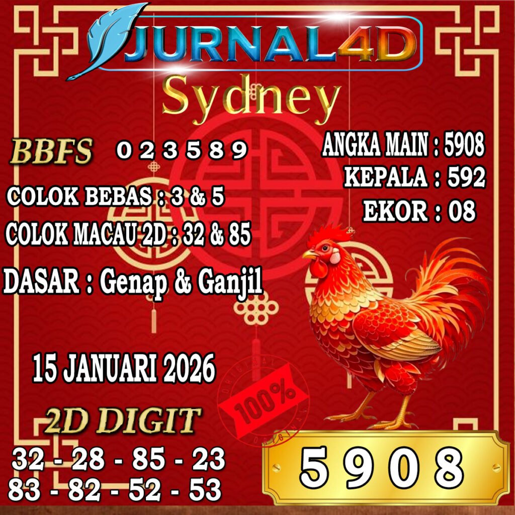 Prediksi Sydney 15January 2026