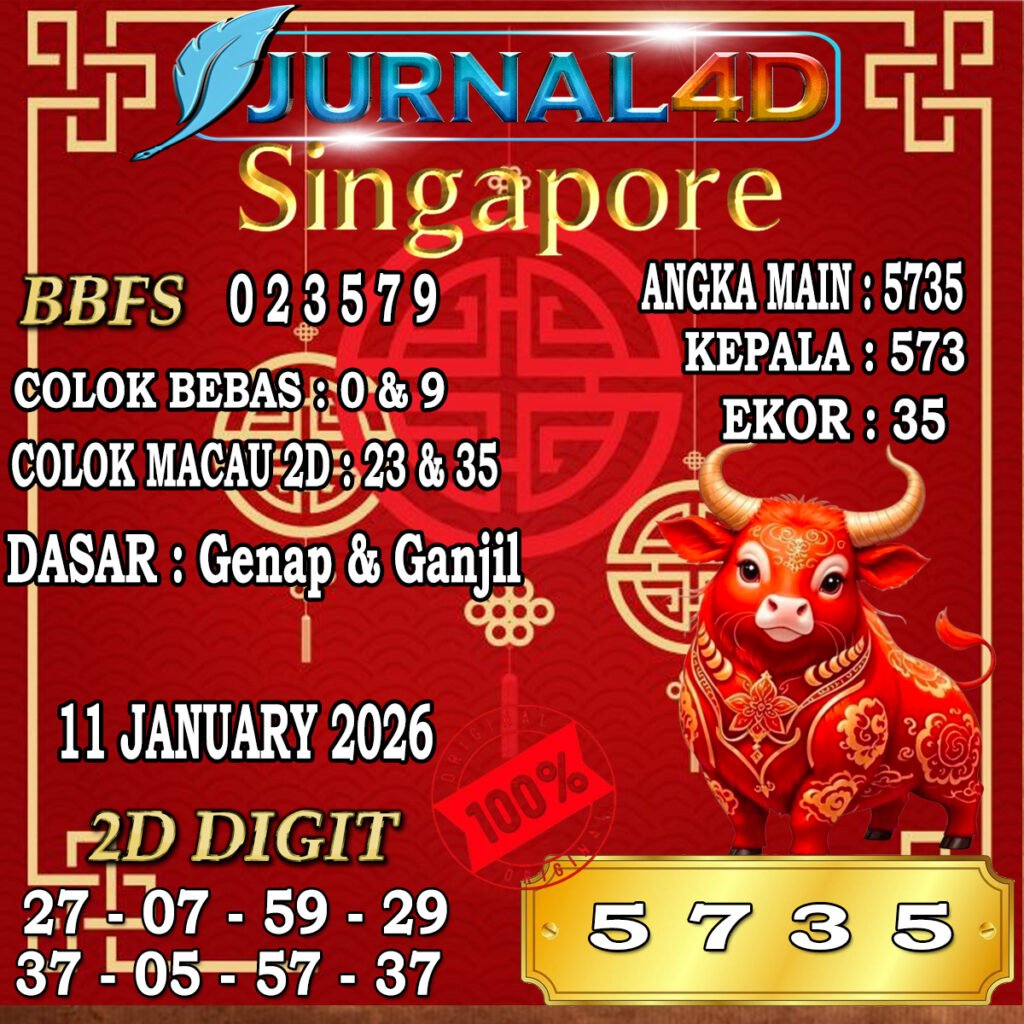 Prediksi Singapore 11January 2026