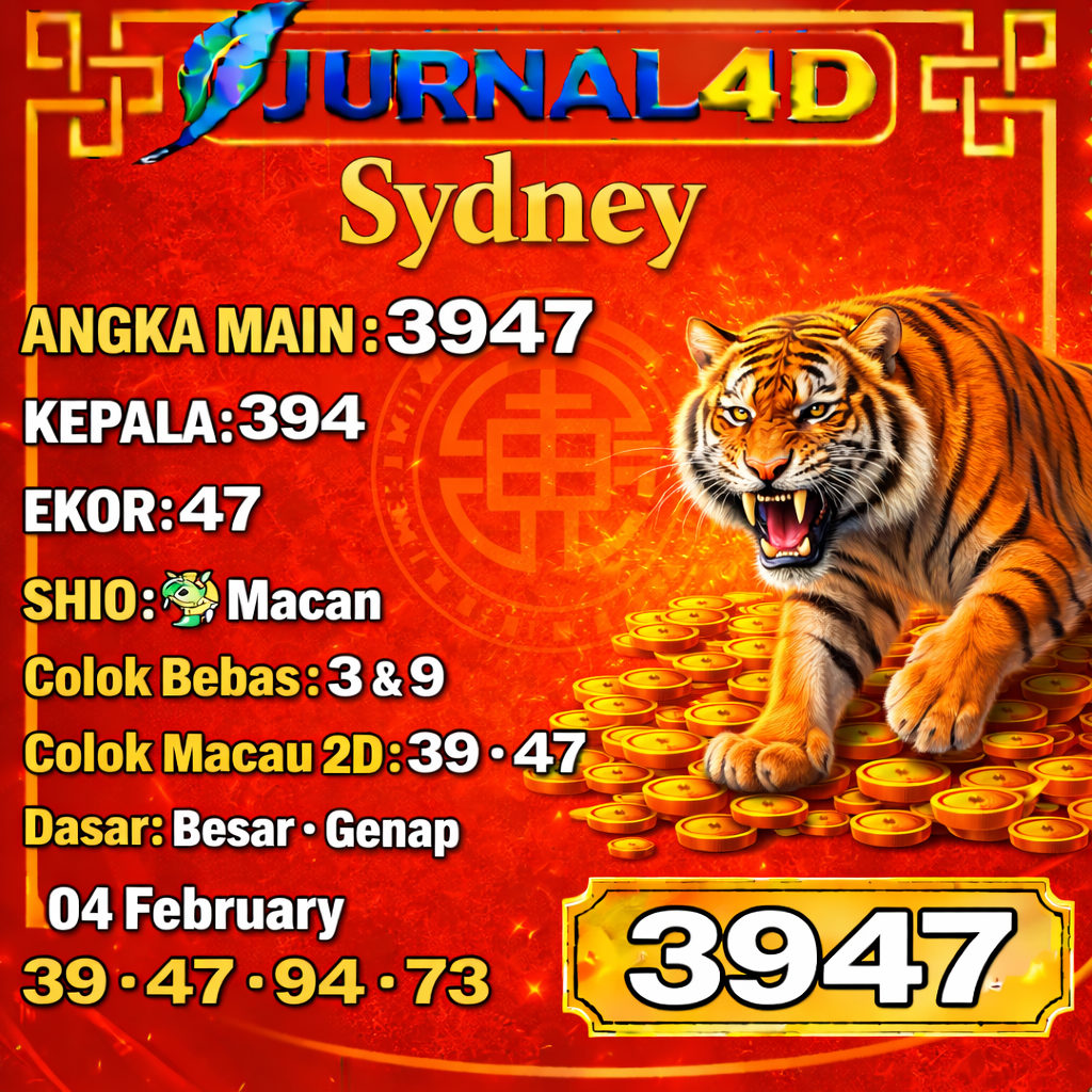 Prediksi Sydney 04February 2026
