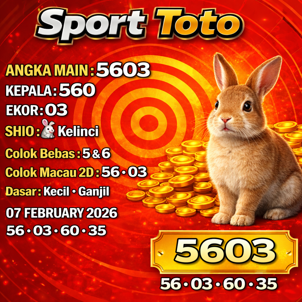 Prediksi SportToto 07February 2026