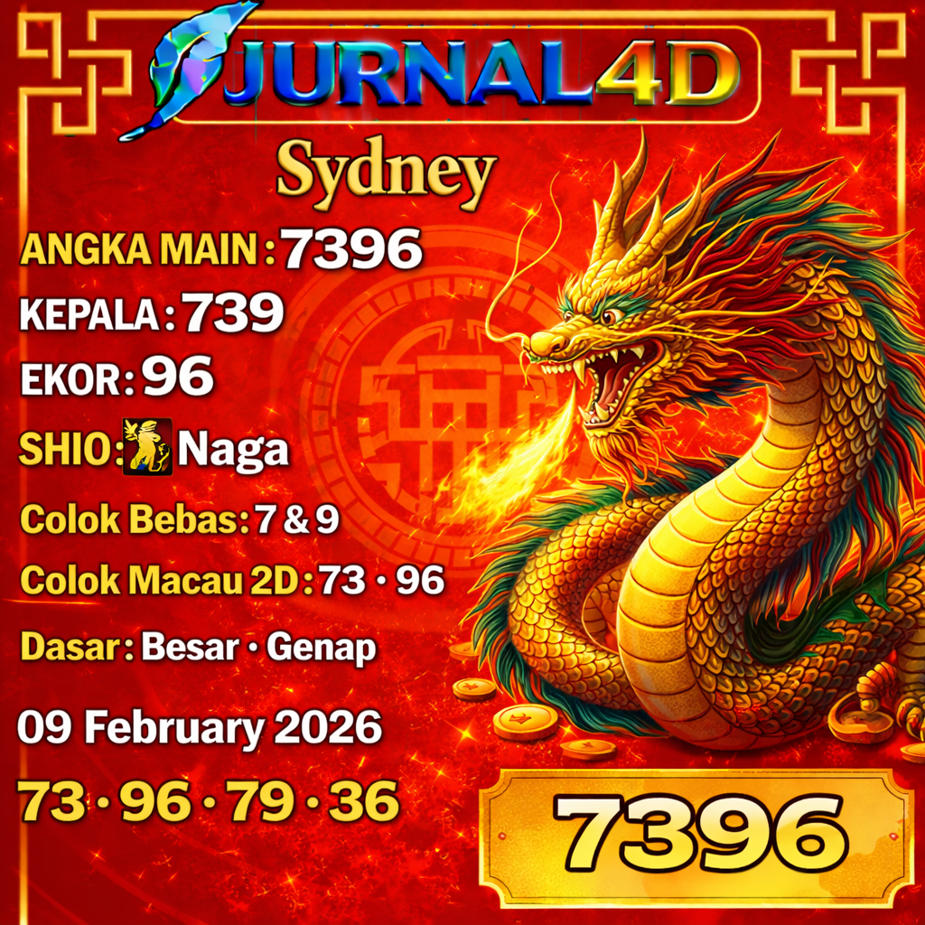 Prediksi Sydney 09February 2026