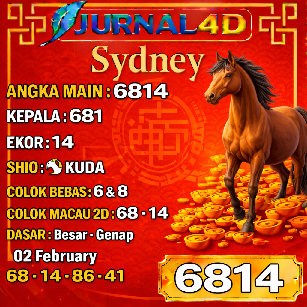 Prediksi Sydney 02February 2026
