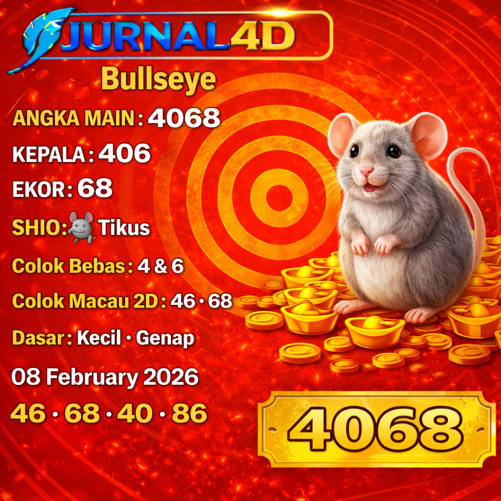 Prediksi Bullseye 08February 2026