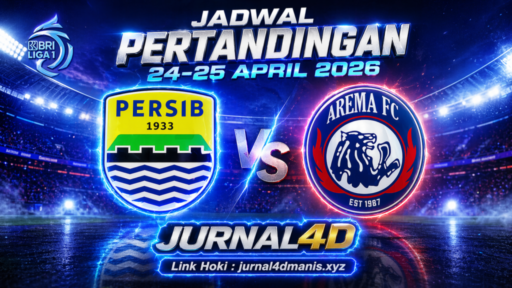 Jadwal Pertandingan Sepakbola 24-25 April 2026