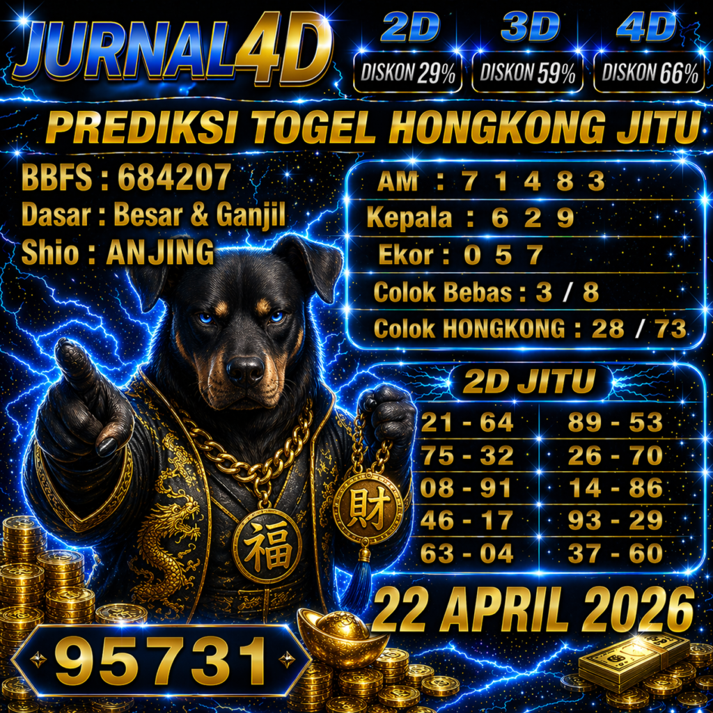 Prediksi Hongkong 22 April 2026 JURNAL4D