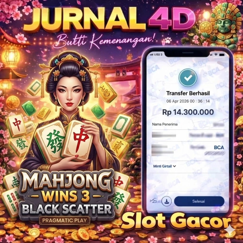 Kemenangan Member 06 April 2026 JURNAL4D