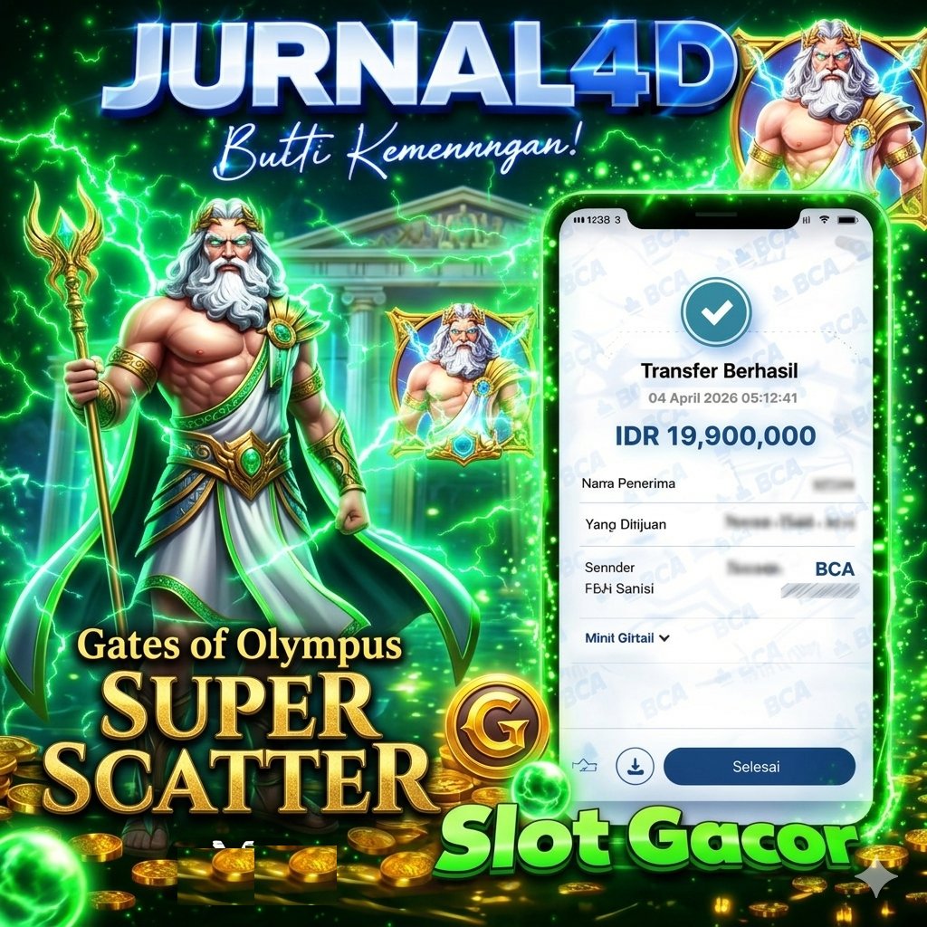 Kemenangan Member 04 April 2026 JURNAL4D