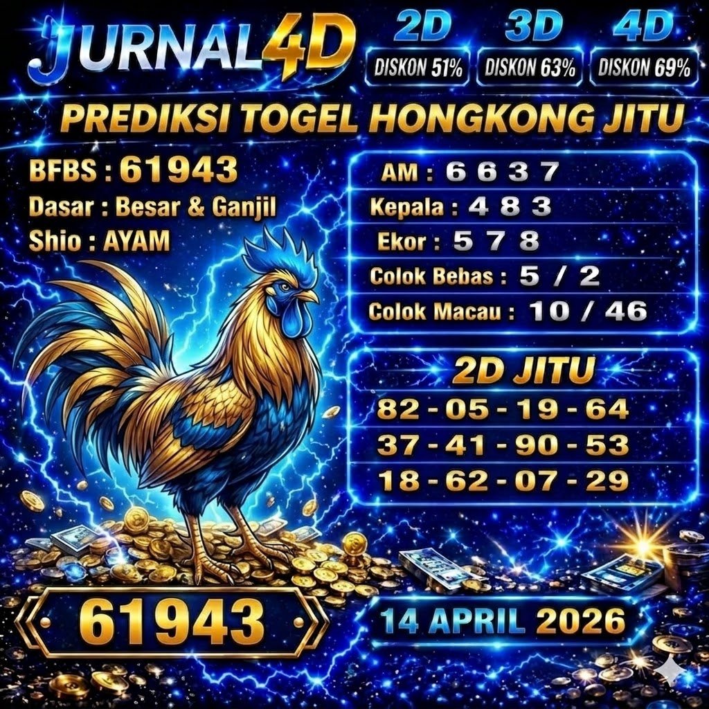 Prediksi Hongkong 14 April 2026 JURNAL4D